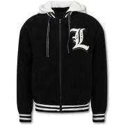 Fleece Jack Enos Oversized Baseball Jacket Teddy Jas