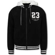 Fleece Jack Enos Oversized Baseball Jacket Teddy Jas