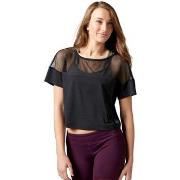 T-shirt Korte Mouw Reebok Sport Cardio Fashion Top