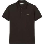 Polo Shirt Korte Mouw Lacoste Classic Fit Polo Shirt Brown