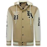 Trainingsjack Enos Baseball Jas Capuchon Oversized