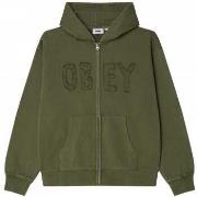Trainingsjack Obey Hybrid faded zip hood