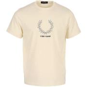 T-shirt Korte Mouw Fred Perry Outline Laurel Wreath