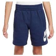 Korte Broek Nike Bermuda Club Fleece bleu marine