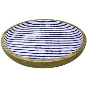 Schaaltjes en manden Signes Grimalt Gestreept Bord S