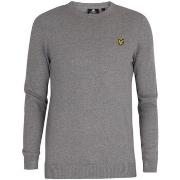 Trui Lyle &amp; Scott Katoenen Merino trui met ronde hals