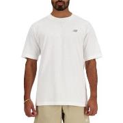 T-shirt Korte Mouw New Balance MT41509WT