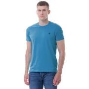 T-shirt Korte Mouw U.S Polo Assn. T-shirt Mick bleu