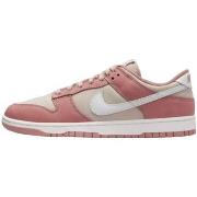 Lage Sneakers Nike Dunk Low PRM Red Stardust