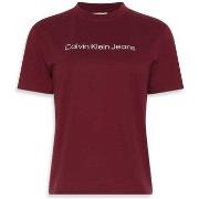 T-shirt Korte Mouw Ck Jeans A- Inst. Logo Classi