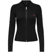 Vest Only KATIA LS CABLE ZIP POLO CARDIG CC KNT 15360577