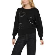 Trui Only BEE LS HEART BLING ONECK CC KNT 15365366