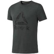 T-shirt Korte Mouw Reebok Sport EL Marble Group Tee