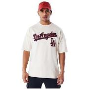 T-shirt Korte Mouw New-Era T-shirt New Era MLB Rib Infill beige