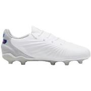 Voetbalschoenen Puma Chaussures KING Match Jr FG/AG Blanc
