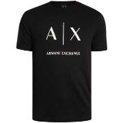 T-shirt Korte Mouw EAX Slim fit T-shirt met groot logo