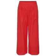 Broeken Only Roxanne Long Trousers - High Risk Red