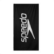 Zwembroek Speedo Serviette de sport Logo élégante noire et blanche
