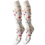 Sokken Trasparenze Gambaletto 80 Denari Platino