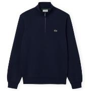 Sweater Lacoste High Neck Zipped Fleece Sweatshirt - Blue