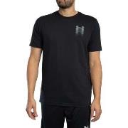 T-shirt Korte Mouw Under Armour Losvallend T-shirt met wazig logo op d...