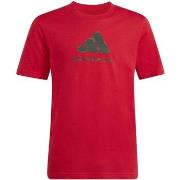 T-shirt adidas J Camo Train T2