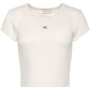 T-shirt Korte Mouw Ck Jeans Woven Label 2X2 Baby