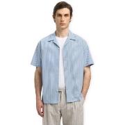 Overhemd Lange Mouw Selected Rlxholger Stripe S/S Shirt - Light Blue S...