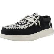 Lage Sneakers HEYDUDE WENDY COMF SUEDE CROCHET