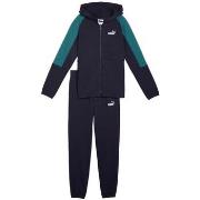 Trainingspak Puma Ess Block Hooded Full-Zip Sweat Suit Tr B