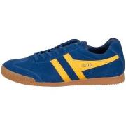 Lage Sneakers Gola Harrier Marine Blue Sun Suede