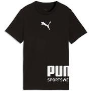 T-Shirt Lange Mouw Puma Sport Graphic Tee B