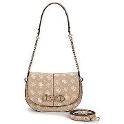 Schoudertas Guess CARRIE LOGO FLAP SHOULDER BAG