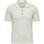 Polo Shirt Korte Mouw Only &amp; Sons Onsmoon Reg 12 Ss Polo Knit Noos...