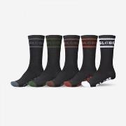 Sokken Globe Tilt hi crew sock 5 pack