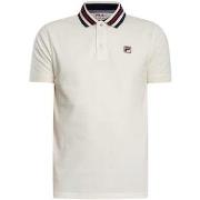 Polo Shirt Korte Mouw Fila Achille Heritage Tape Basic Polo Shirt