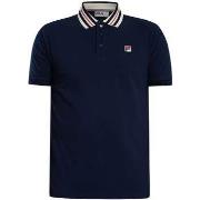 Polo Shirt Korte Mouw Fila Achille Heritage Tape Basic Polo Shirt