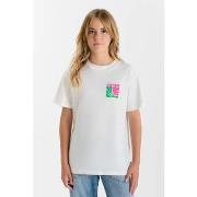 T-shirt Korte Mouw Le Temps des Cerises BLOEM T-shirt