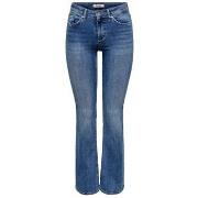 Bootcut Jeans Only 15352391 BLUSH-MEDIUM BLUE DENIM