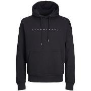 Sweater Jack &amp; Jones 12243527 STAR JJ SWEAT HOOD-BLACK
