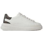 Sneakers Guess FMPVIB LEA12-WBROC WHITE/BROWN