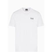T-shirt Emporio Armani EA7 7M000567 AF10375-M0003 WHITE/BLACK