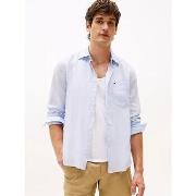 Overhemd Lange Mouw Tommy Hilfiger MW0MW39425 PIECE DYE-C10 BREEZY BLU...
