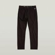 Broeken G-Star Raw D25261-D715 SLIM WMN CHINO-6484 DK BLACK