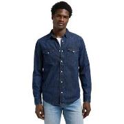 Overhemd Lange Mouw Lee 11237056 REG WEST SHIRT-MID STONE