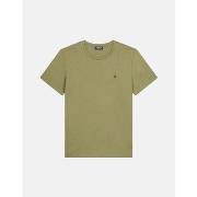 T-shirt Korte Mouw Dondup US198 JF0271U ZL4 REGULAR-633 MILITARE