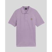 T-shirt Lyle &amp; Scott SP400VOG POLO-X600 DUSK PUPLE