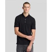 T-shirt Lyle &amp; Scott SP2255TON SUPERFINE-Z865 JET BLACK