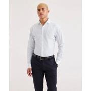 Overhemd Lange Mouw Dockers A4285 0003 CRAFTED WOVEN SHIRT-LUCENT WHIT...