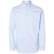 Overhemd Lange Mouw Selected 16092939 SLIM-PERFORMANCE-LIGHT BLUE MIXE...